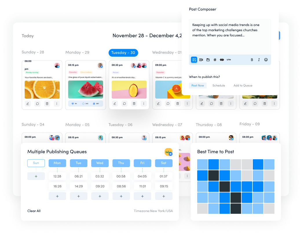 Post Composer - social media publishing