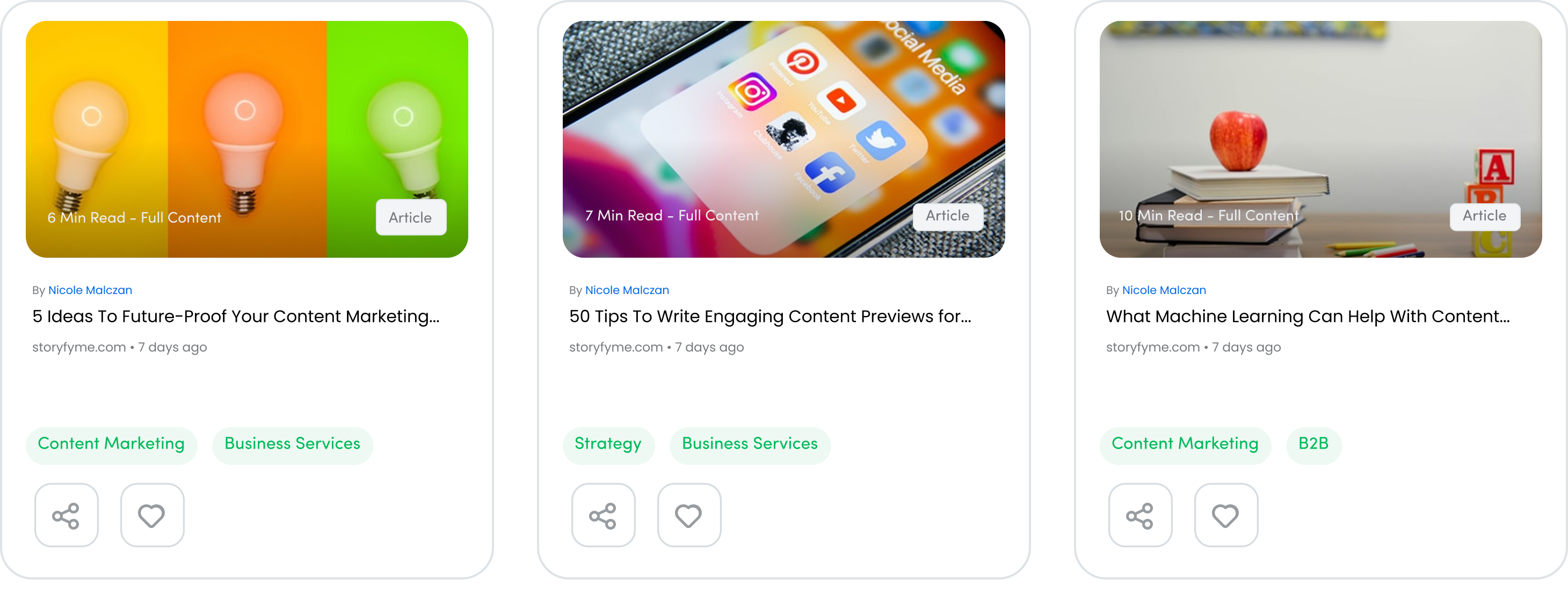 Discovery engine - find social media content