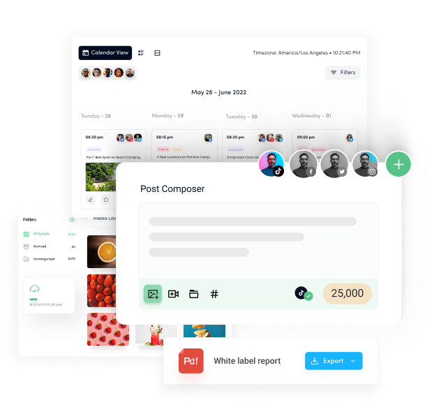 Streamlined content planning and reporting