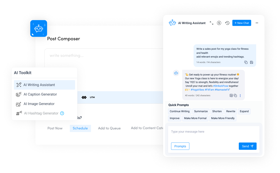 Boost your creativity with AI Assistant