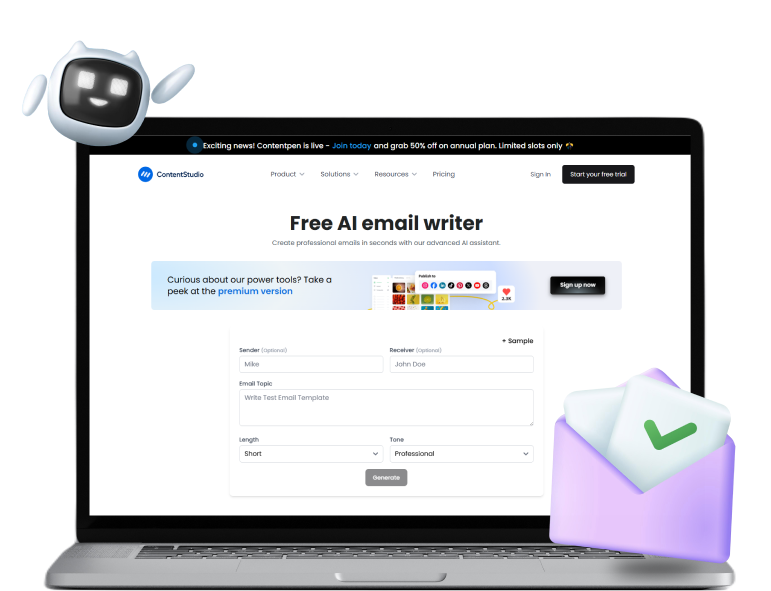 AI email writer